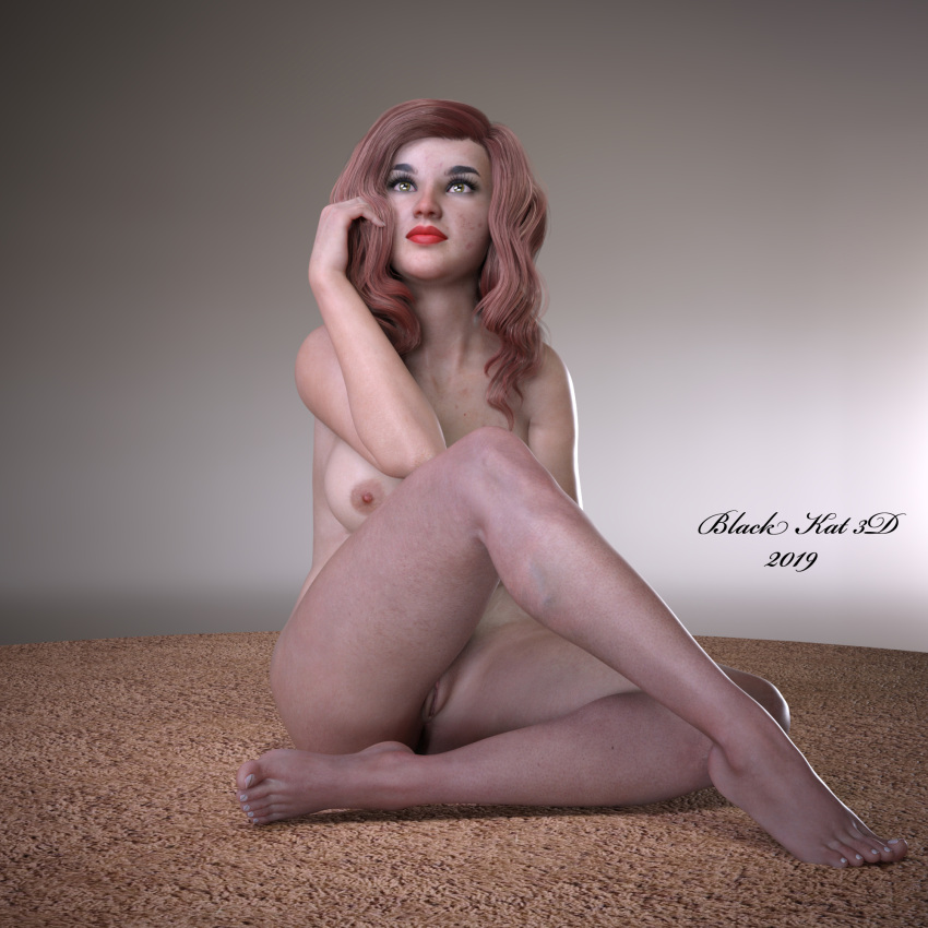 black-kat-3d-studio грудь обнаженная женщина соло вульва