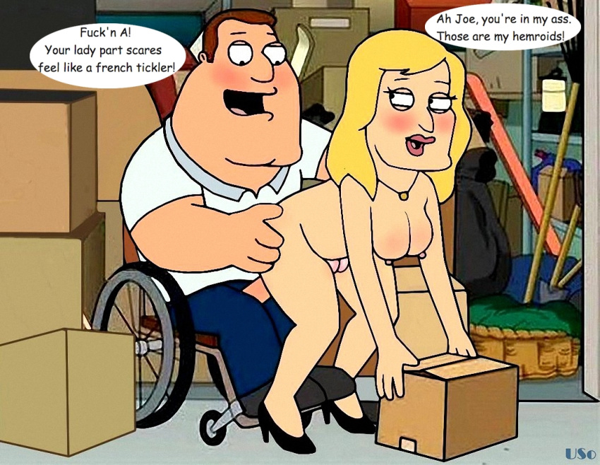 анал Family_Guy ida_quagmire Джо_Свонсон удивлен